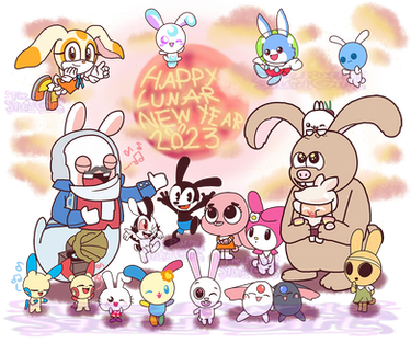 Crossover: The Year of the Bunnies! Lunar New Year