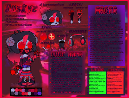 FNF: SkyVerse OC: Duskye Ref (Read Desc)