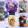 Cr: Werewolf Cookie's many designs Doodles