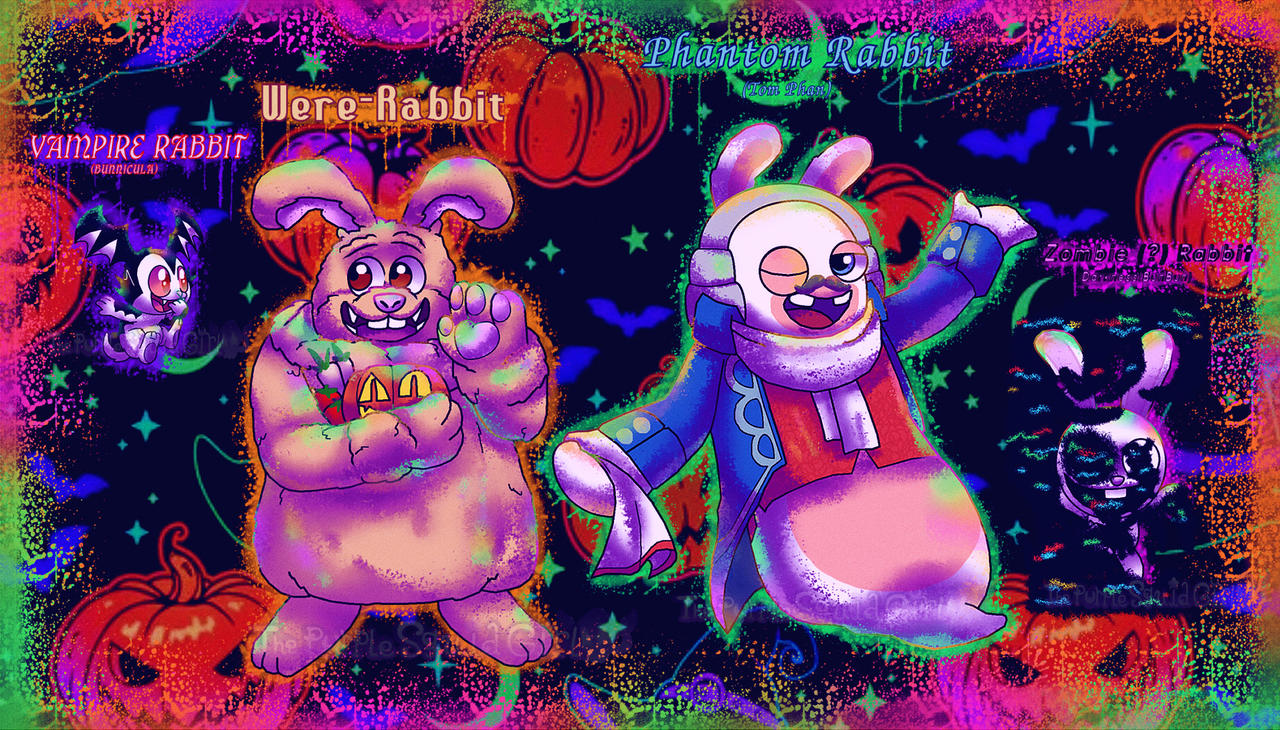 Crossover: Types of Monster Rabbits for Halloween by ThePurpleSquidGirl ...