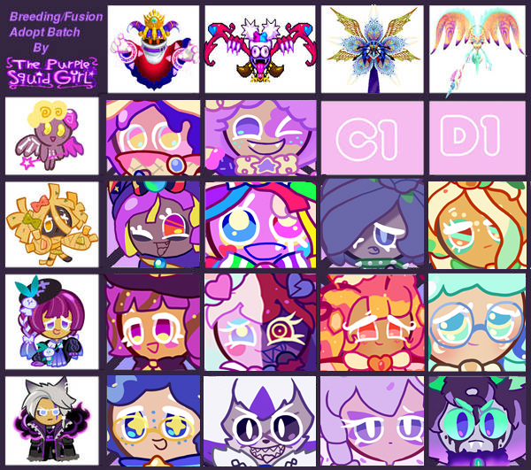 Cr: Kirby Halloween Cross Cookie Adopts OPEN