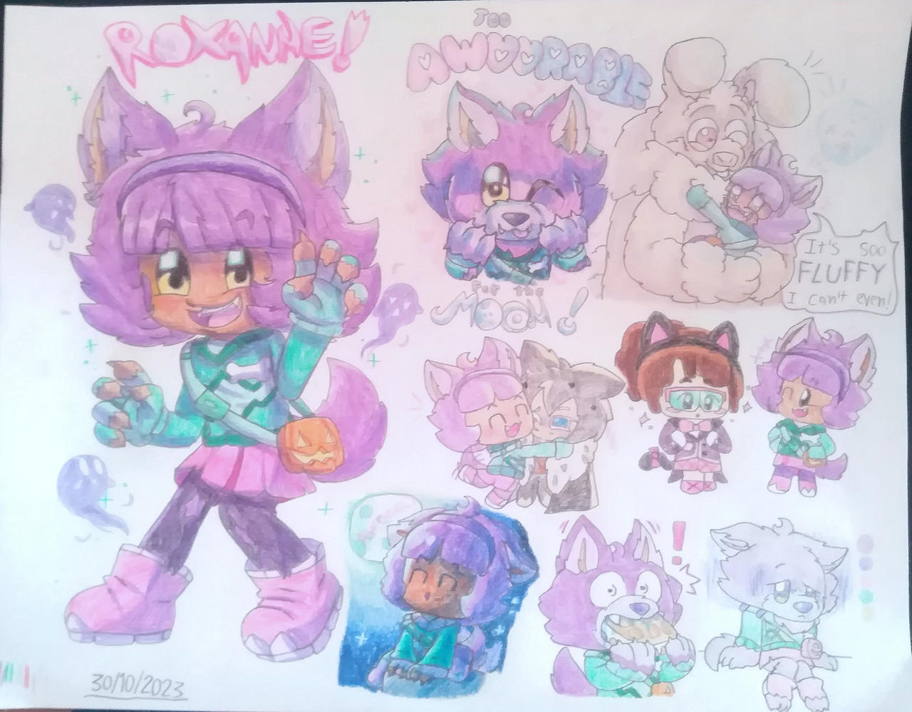 BRIXITY: Roxanne: the Werewolf Pipo! (doods)