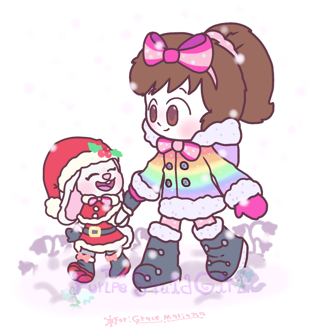 Xmas Gift: Pastel walk trought the Snow