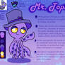 Mr. Topi the Magical Octopus OC Ref+Bio