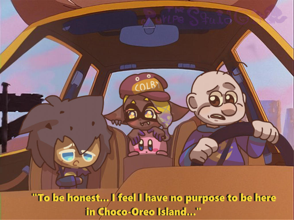 Crossover/Mii: My faves in a Car Meme Dood