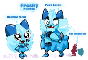 MxlsXSkyverse: Frosky the Mixel Sky (Read Desc)