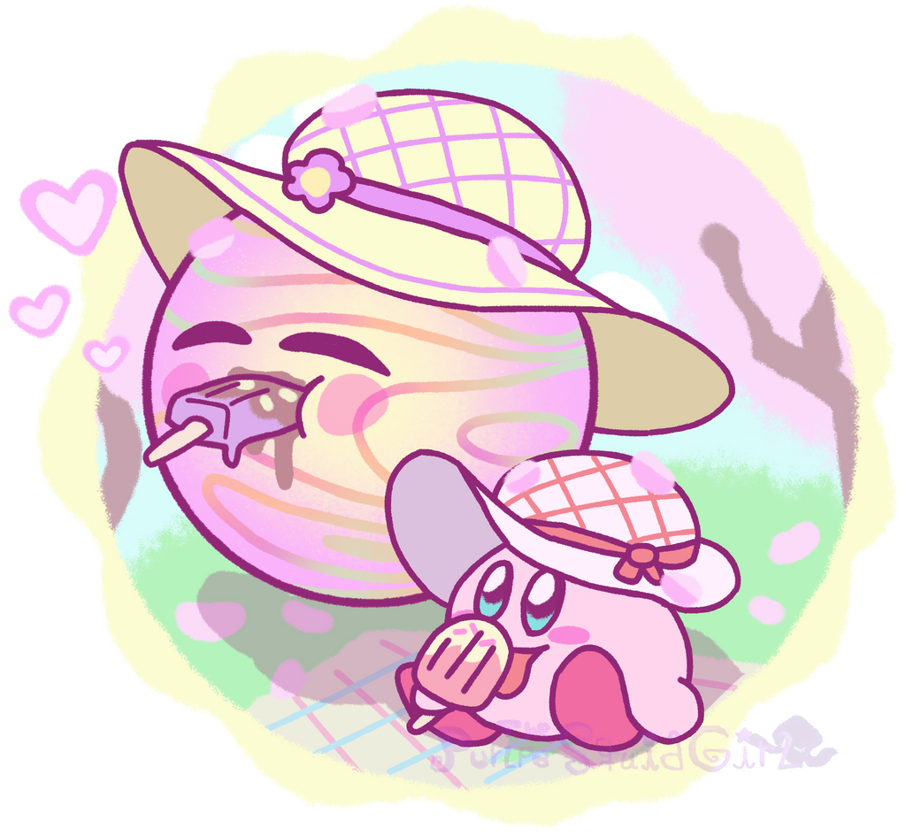 Kirby: Pastel Spring Picnic with Kirby and Void