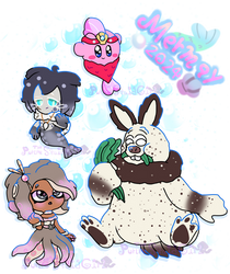 Crossover: My Faves but as Oceanic Creatures