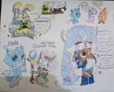 Crossover: OCs and others Doodle Dump