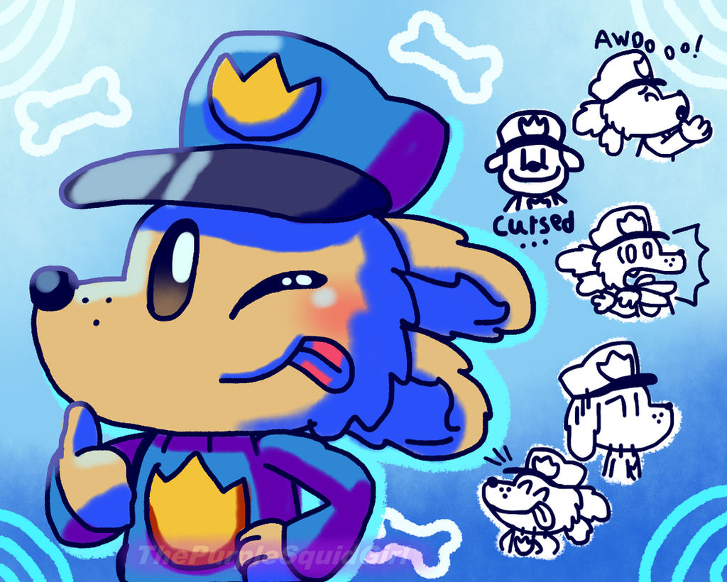 DM: Sai Practice: Dog Man Doodles... Again