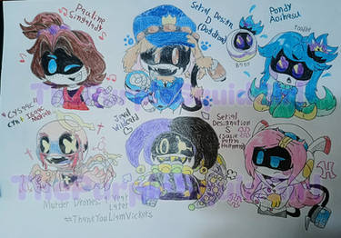 Crossover: My present favs but in Murder Drones