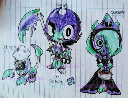 Mxls: The Poisonas, Mixel Tribe OCs + Bio