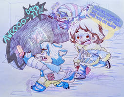 Werebears FotN AU: That FNAF poster stealing thing