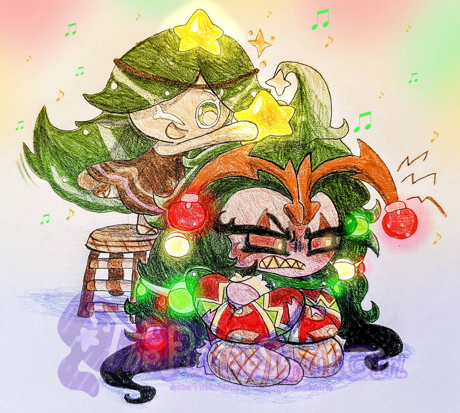 CR: Decorating the Spicy Tree~! by ThePurpleSquidGirl on DeviantArt