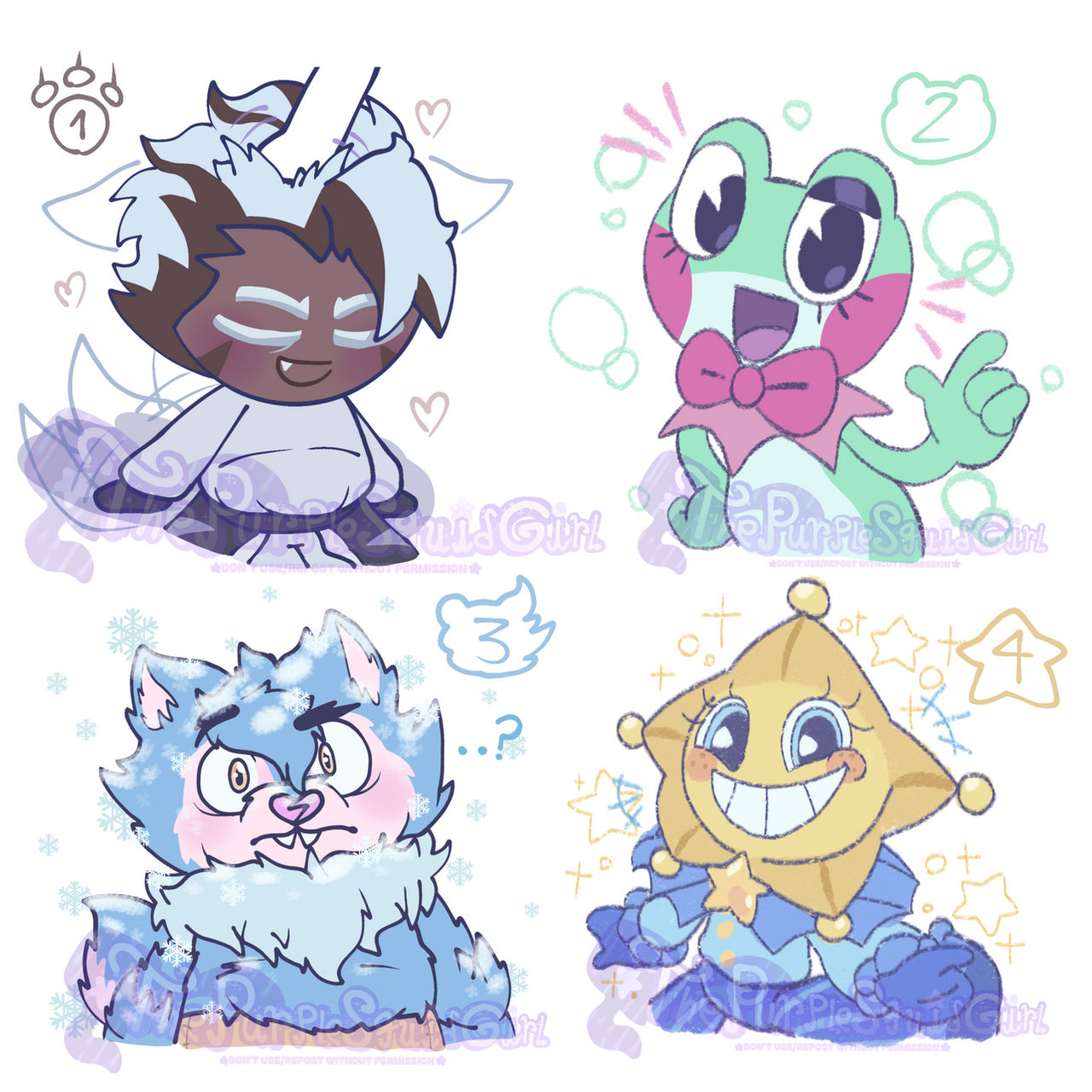 Random Character Collab Trend Crossover: New Random Cold characters doodles by ThePurpleSquidGirl on ...