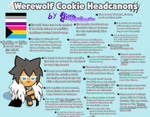 CR: Werewolf Cookie Headcanons + Doodles