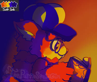 WerebearsFoTN: Fang's just reading (color pallete)