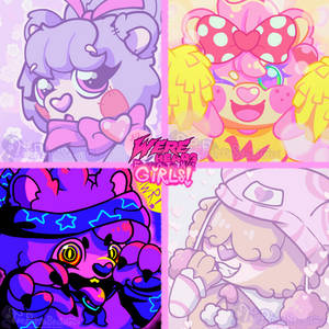 Werebears FoTN AU: Female Bears! Color Practice