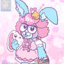 Misc: Nerdy Bunny Girl~! Club Penguin Costume btw