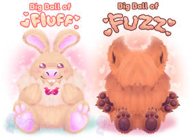 WGxSTS: Beastly Fluff Balls! (Style practice)