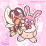 W&G: Wallace X Tottie: 🐰Chibi Monster Love~!🐝 (Wererabbit and Werebee Queen)