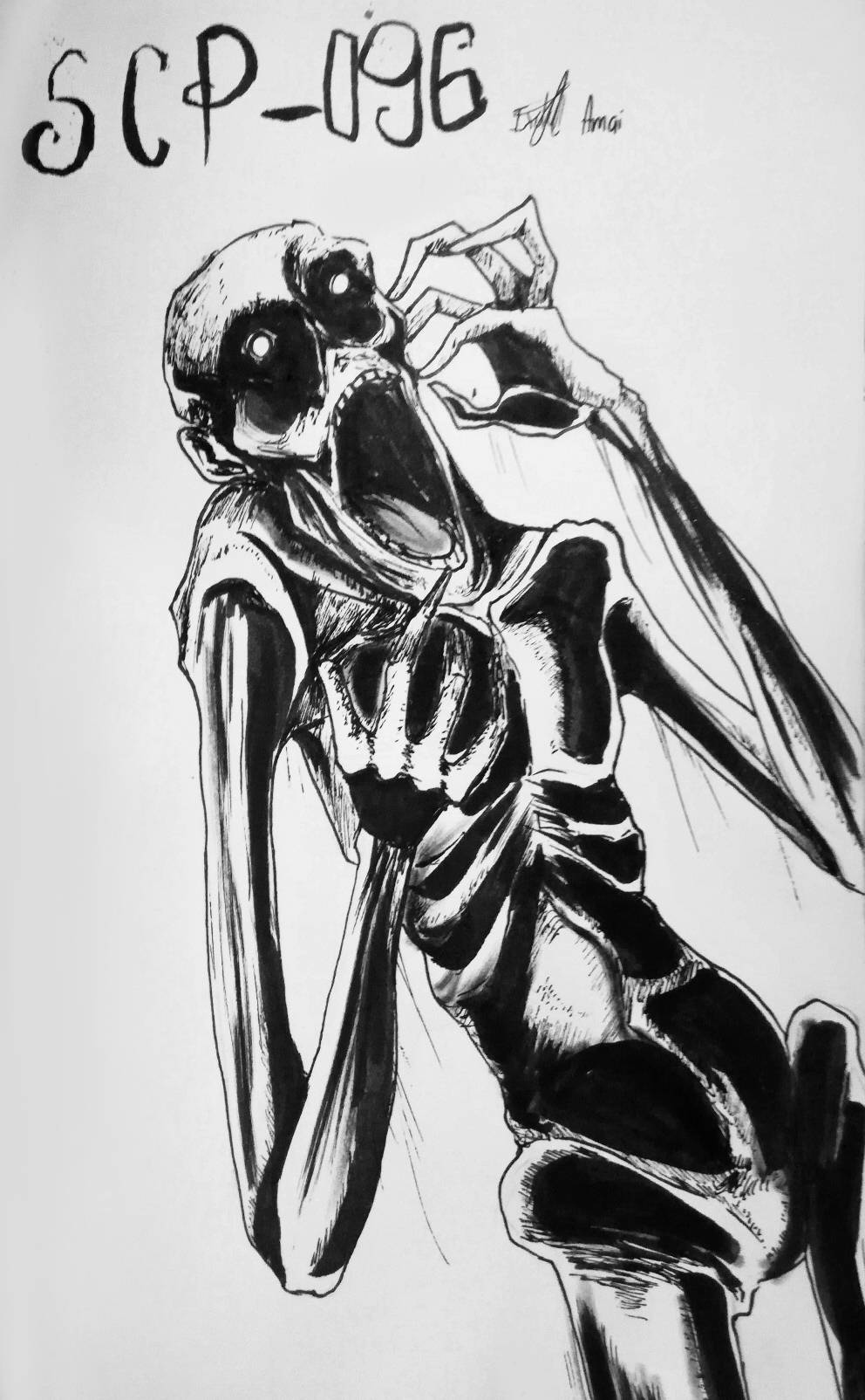 SCPtober Day 9: SCP-096 by GothamGirlDC on DeviantArt