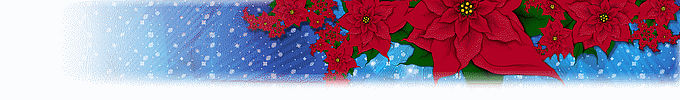 ANIMATED fractal poinsettia Firefox Persona