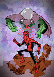 Spiderman Vs Mysterio