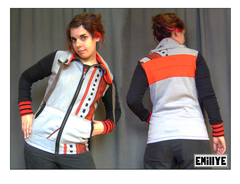 Veste imprime red by Emillye Veste imprime red by Emillye
