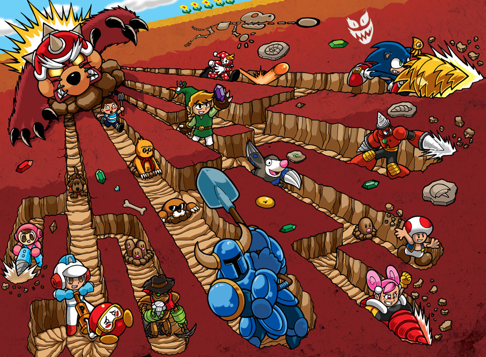 Nintendo Force magazine - The Diggers of NIntendo by Thormeister on ...