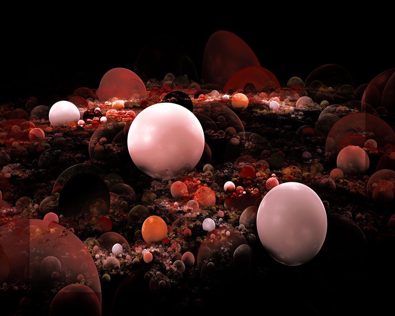 3d Fractal - Bubbly