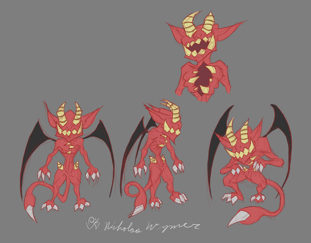 Imp Concept Art by Brimstone95 on DeviantArt
