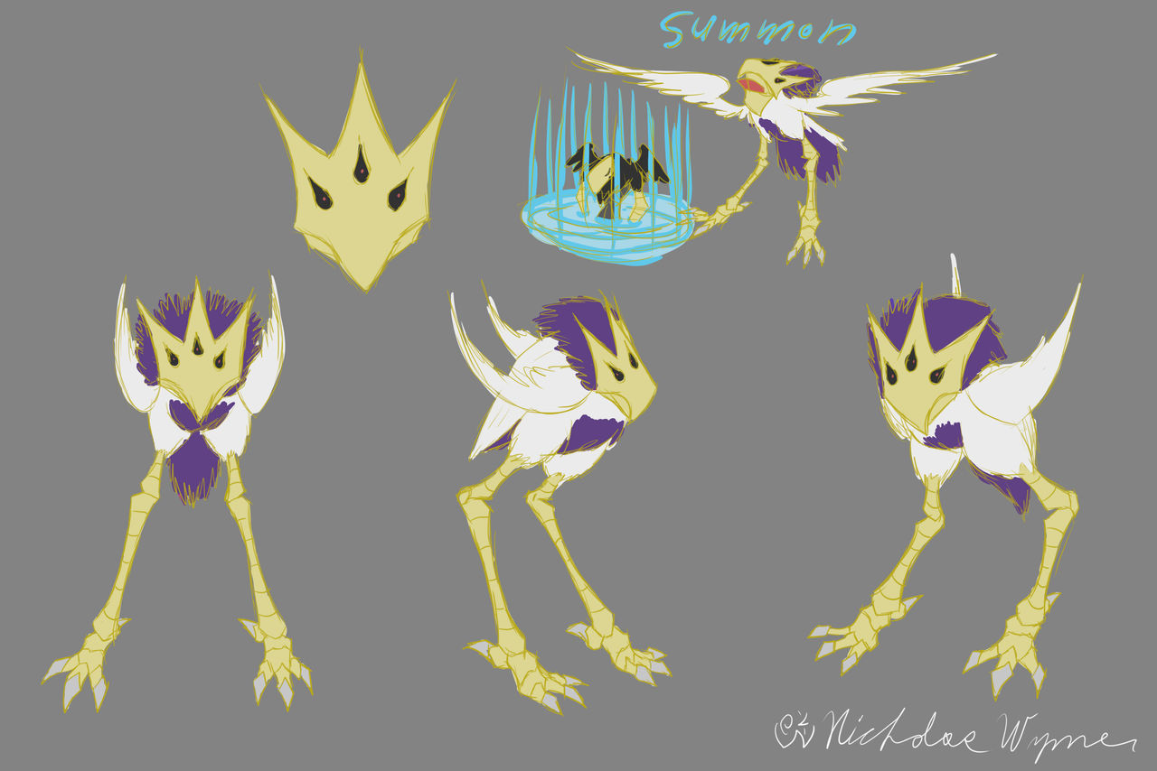 Monster Stolas Stolas Concept Art by Brimstone95 on DeviantArt