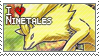 Ninetales Stamp