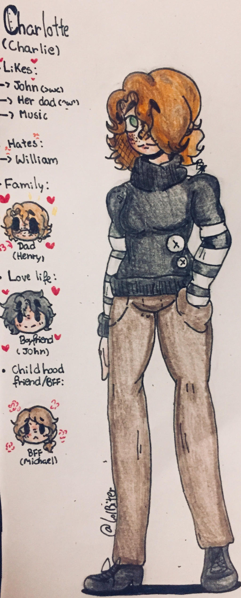 Charlie Idea Deviantart Charlie Concept Design by LolBiter on DeviantArt