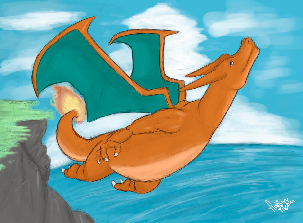 Charizard Ride Base Deviantart Charizard by PhantomPilgrim on DeviantArt