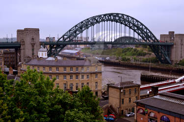 View with bridge