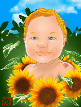 Sunflower Girl