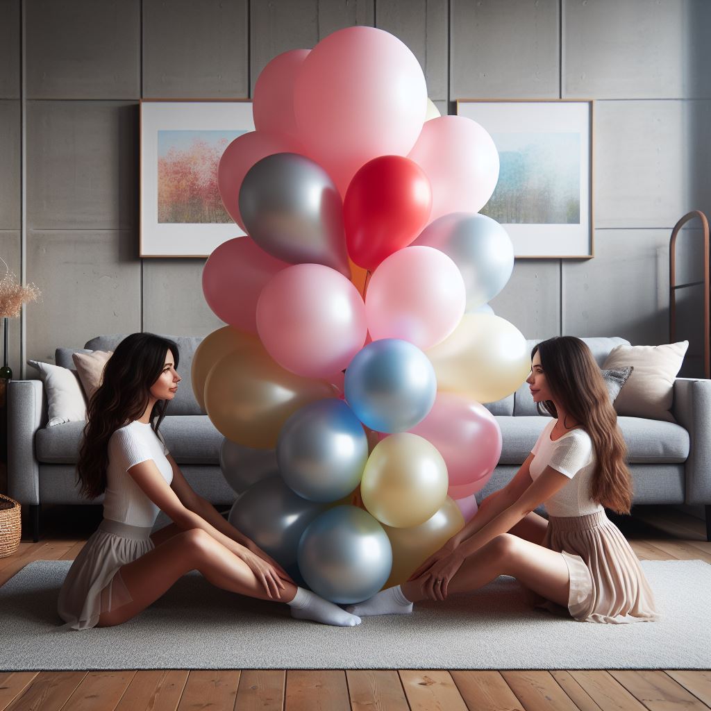 Balloon Deviantart Women and Balloons 2 by XavierDoranAI on DeviantArt