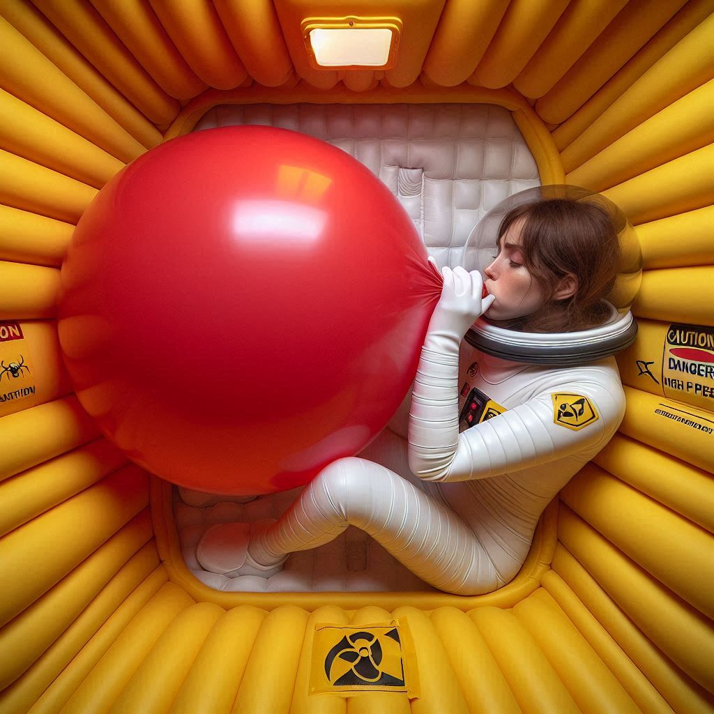 Anonymous Inflatable Inflatable Lab Blow Red (6) by XavierDoranAI on DeviantArt