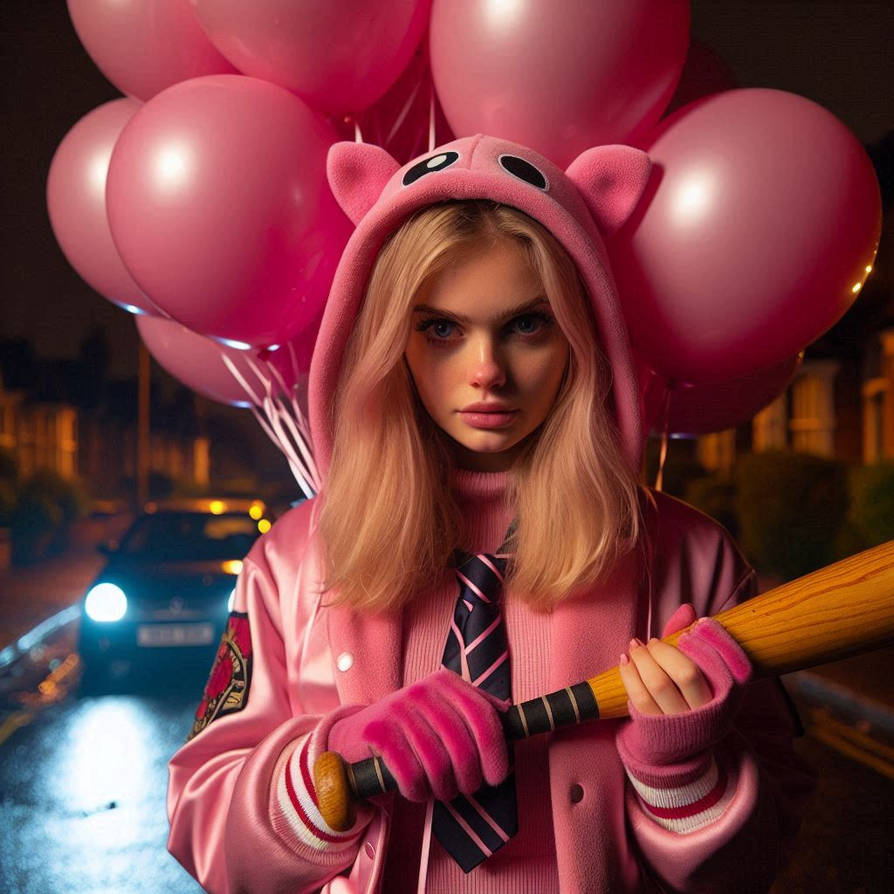 Pink riot balloons (13) by XavierDoranAI on DeviantArt