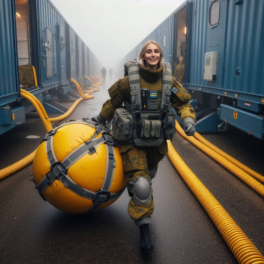 Inflatable Army Corp Operation (55) by XavierDoranAI on DeviantArt