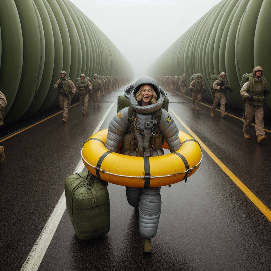 Inflatable Army Corp Operation (20) by XavierDoranAI on DeviantArt