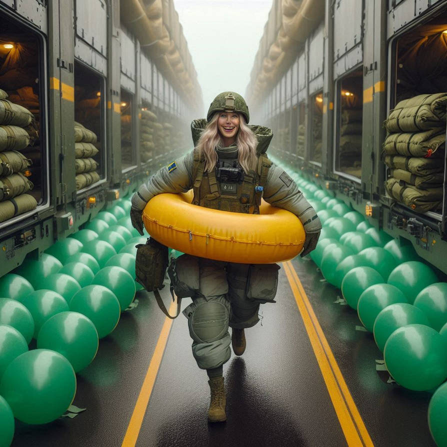 Inflatable Army Corp Operation (17) by XavierDoranAI on DeviantArt