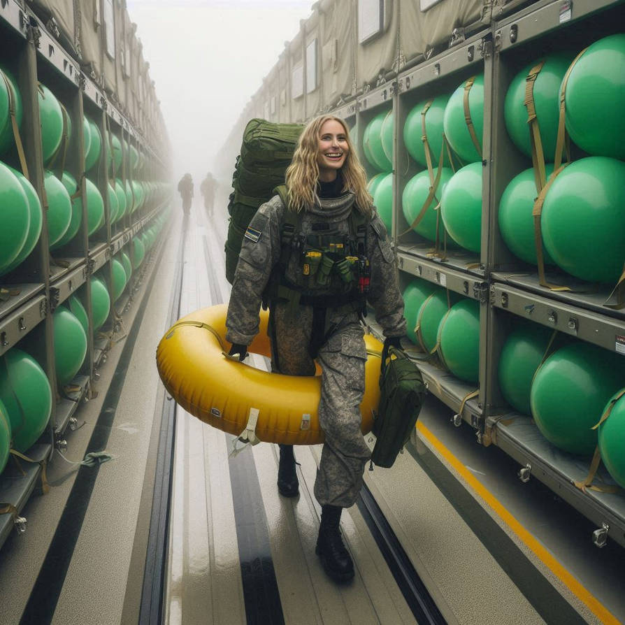 Inflatable Army Corp Operation (15) by XavierDoranAI on DeviantArt