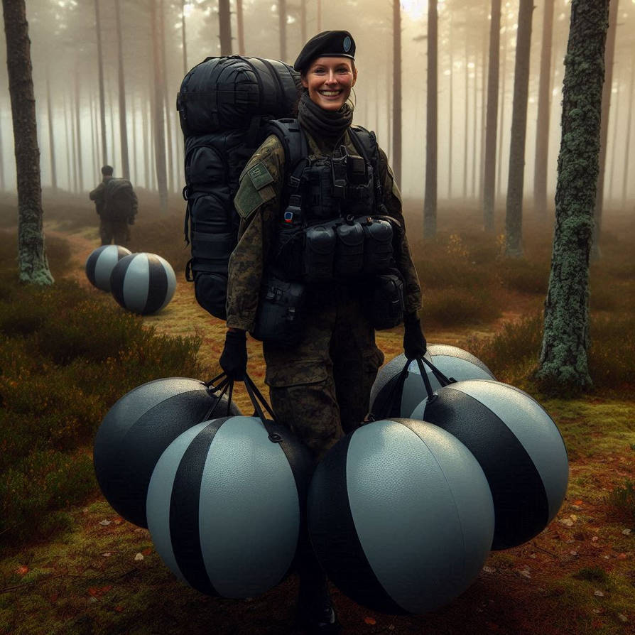 Inflatable Army Corp Operation (1) by XavierDoranAI on DeviantArt