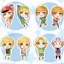 The Legend of Zelda ~ Link Acrylic Charms