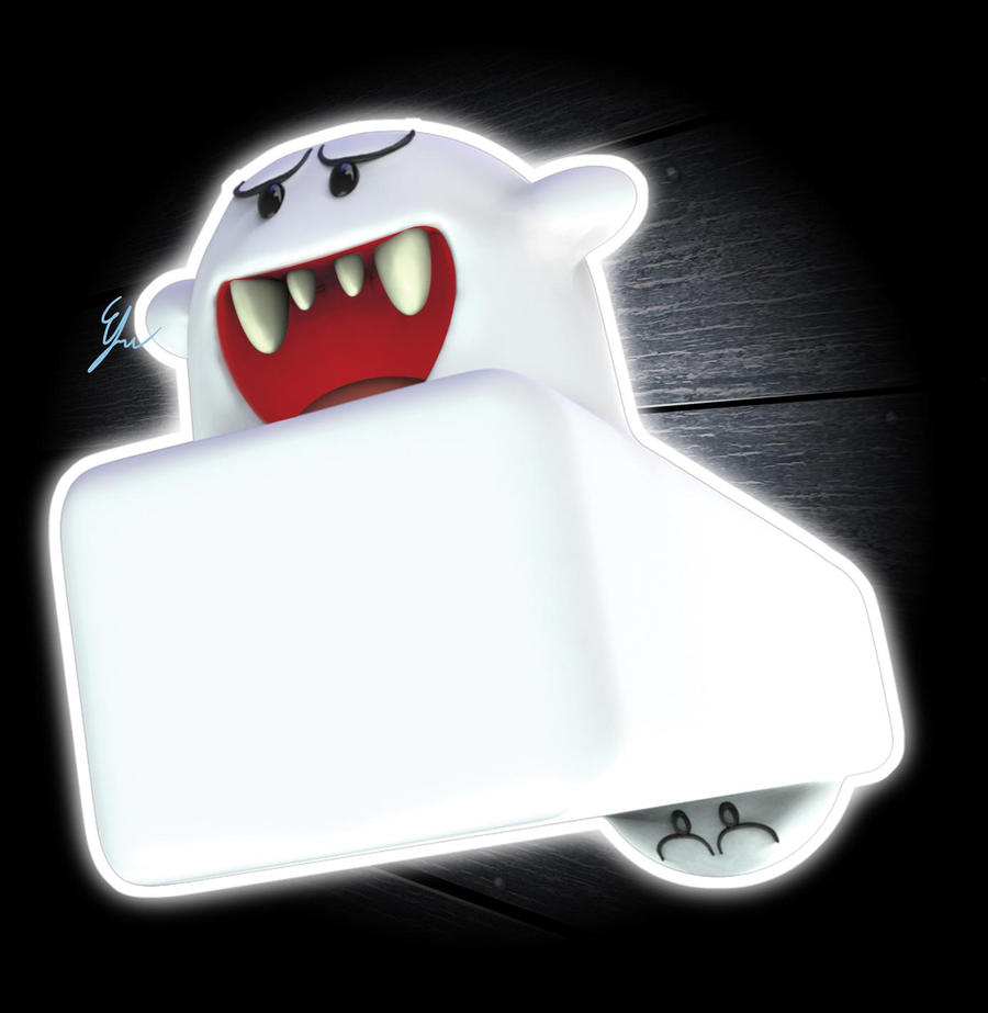 super mario bros 3 - boo stretch by Efraimrdz on DeviantArt