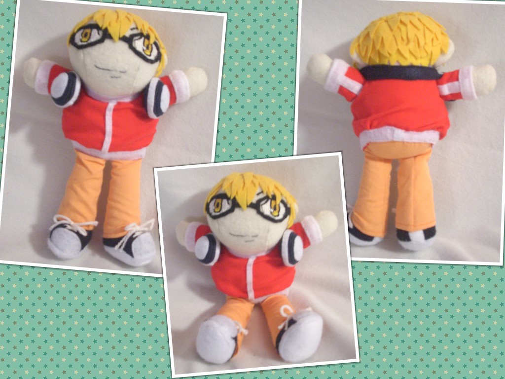 Akito Takagi Bakuman Shuujin Plush Art Doll