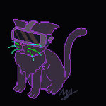 Pixel VR Cat by The-Marshmallow-Fox